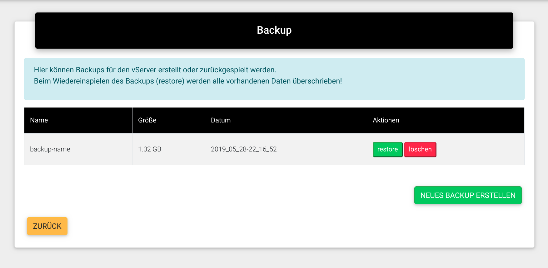 kvm backups